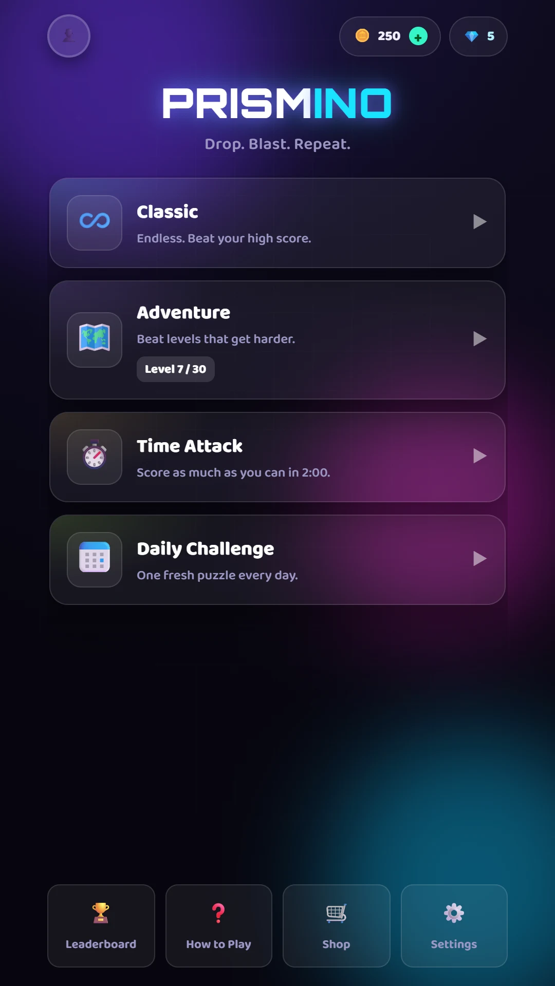 Prismino - Block Puzzle Game screenshot
